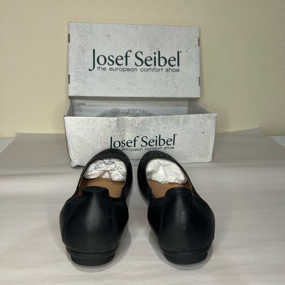 Josef Seibel black Ballet Flat Size EU 39 8/8.5 - Picture 3 of 6